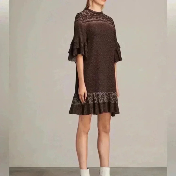 All Saints Dresses & Skirts - All Saints Rayen Anokhi Silk Dress
